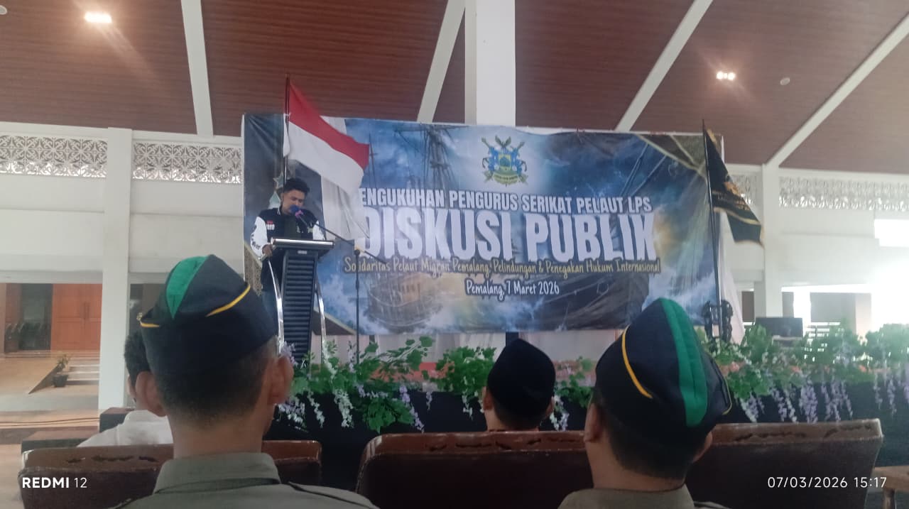 Resmi Dilantik, Serikat Pelaut LPS Siap Jadi Garda Terdepan Perlindungan Pekerja Migran Pemalang