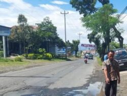 Pipa PVC 16 Inci di Jalan Raya Bantarbolang, Pasokan Air di Sejumlah Wilayah Pemalang Terganggu