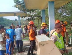 GEGER! Penemuan Mayat di Pintu Air Bendungan Lanjiladang Pemalang