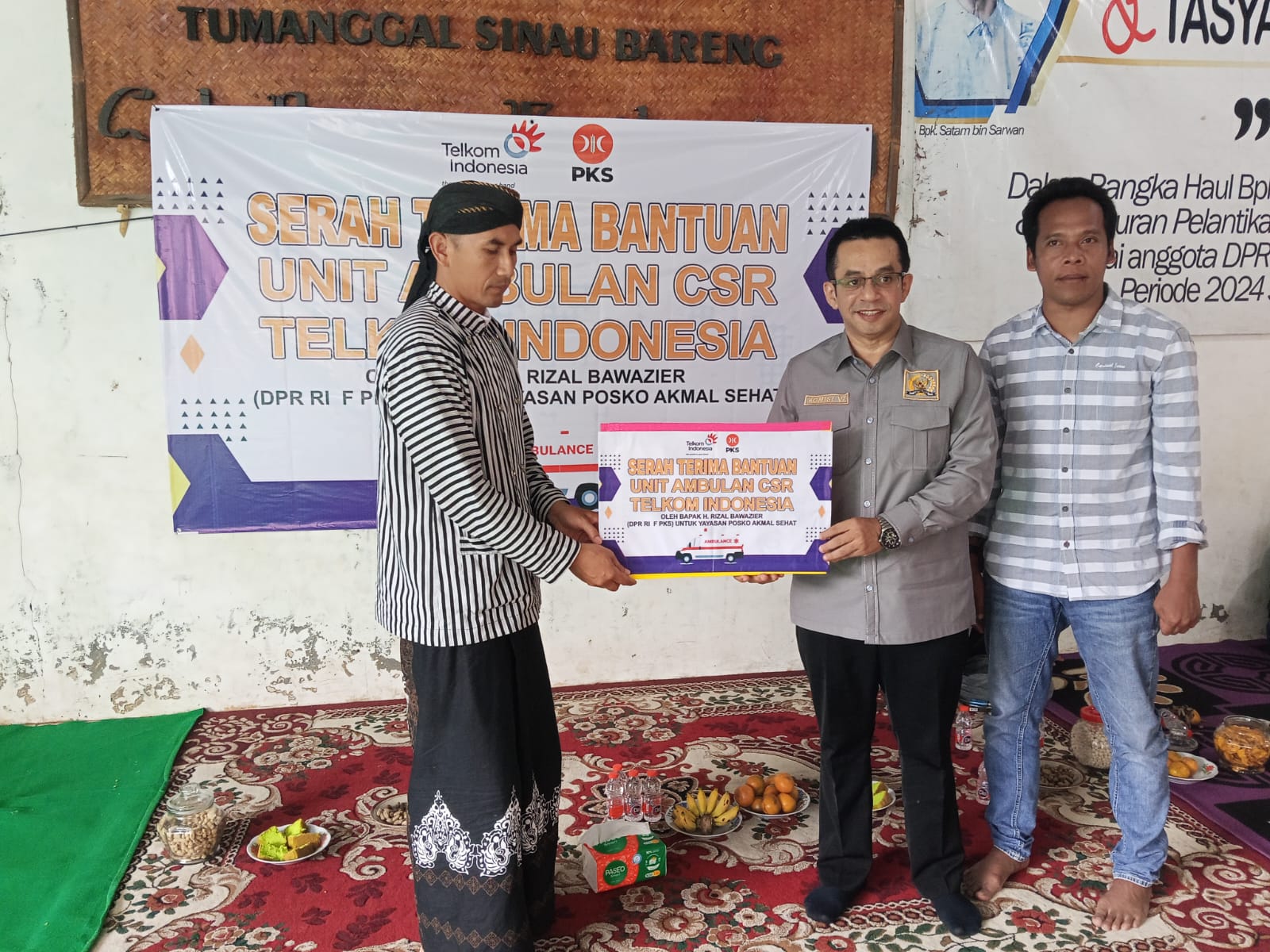 Ambulans Aspirasi Rizal Bawazier Siap Jemput Pasien Pemalang Hingga Semarang