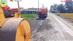 Penantian Berbuah Hasil, Warga Apresiasi Perbaikan Jalan Kebondalem – Caur oleh DPU PR