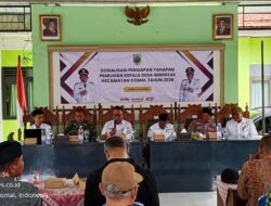 Kecamatan Comal Gelar Sosialisasi, Camat: Panitia Pilkades Harus Netral!