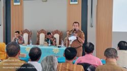 Matangkan Pilkades Serentak 2026, Camat Petarukan Muhibin Kumpulkan Forkopimcam dan Kades