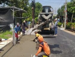 Lebih Lebar dan Kuat, Jalan Iser–Kendalsari Pemalang Masuki Tahap Pengecoran