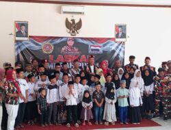 Kompak! LMP Macab Pemalang dan Karang Taruna Jatirejo Berbagi Kebahagiaan Bersama Anak Yatim