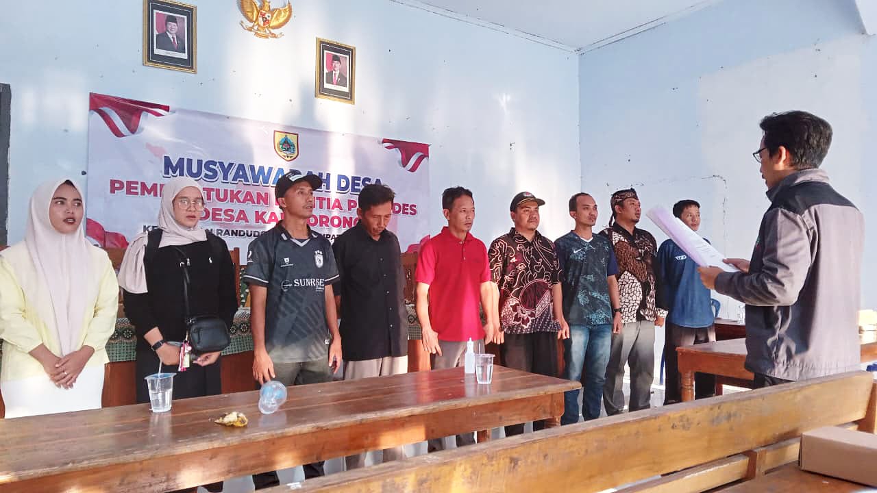 Pilkades Pemalang 2026: Camat Randudongkal Turun Langsung Kawal Pembentukan Panitia Kalitorong