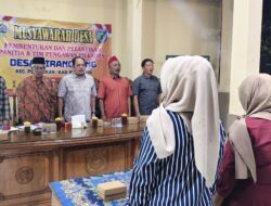 Kecamatan Petarukan Kawal Pembentukan Panitia Pilkades di Desa Sirangkang