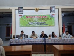 Bergerak Paralel, Sekcam Petarukan Fasilitasi Pembentukan Panitia Pilkades TegalMlati