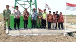 Gandeng Danramil, Camat Comal Muhammad Maksum Sukseskan Launching Air Bersih Desa Kauman