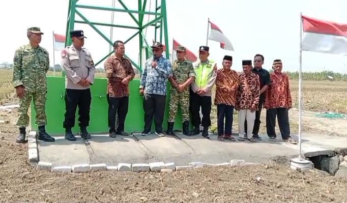 Gandeng Danramil, Camat Comal Muhammad Maksum Sukseskan Launching Air Bersih Desa Kauman